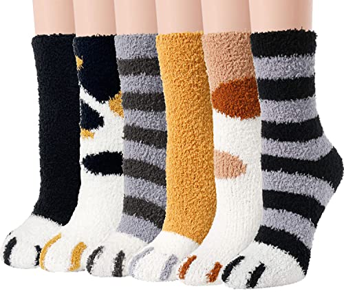 Lustige Herrensocken, cooles buntes Kleid, verrückt, gekämmte Baumwolle, Freizeit-Socken, Geschenkpackungen, Geschenke für Männer - - Einheitsgröße von Ginmewrae