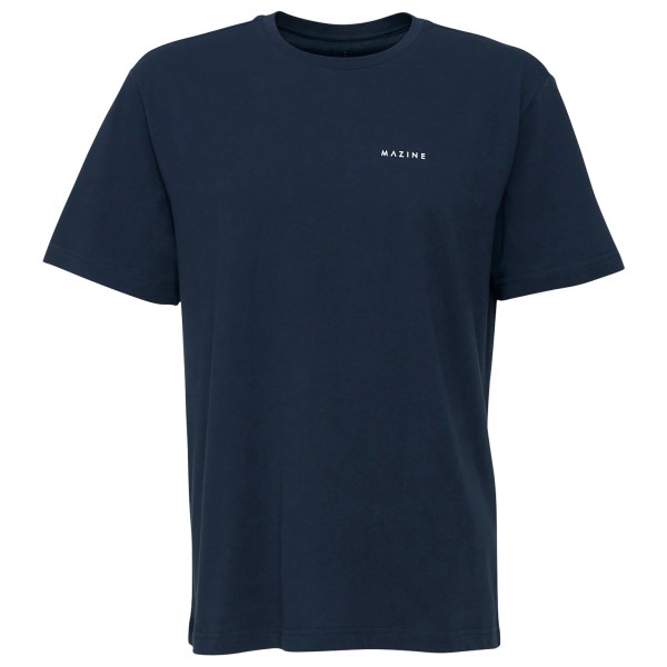Mazine - Stundon Printed T - T-Shirt Gr M blau von Mazine