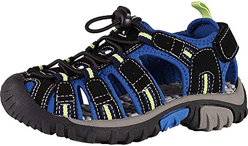 McKINLEY Unisex Vapor II Jr. Trekking-& Wandersandale, Schwarz (Black/Blue/Lime 914) von Mc Kinley