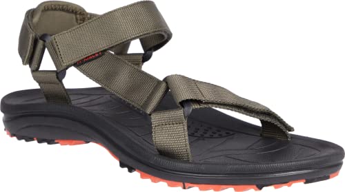 McKinley Herren Maui Ii Trekkingsandale, Olive Dark/Red, 40 EU von Mc Kinley