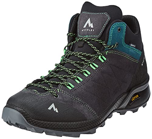 McKinley Herren Wyoming II Wanderstiefel, Anthracite/Blue/Gree, 46 EU Schmal von Mc Kinley