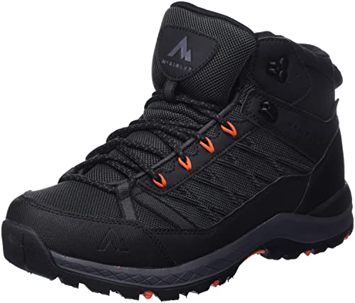 McKinley Herren Kona V Mid AQX Wander-Schuh, Black/Anthracite/Red, 40 EU von Mc Kinley