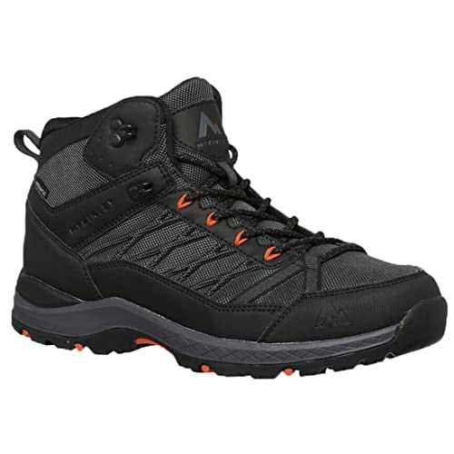 McKinley Herren Kona V Mid AQX Wander-Schuh, Black/Anthracite/Red, 43 EU von Mc Kinley