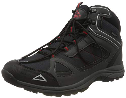 McKINLEY Herren Multifunktionsstiefel Maine MID AQB M Trekking-& Wanderstiefel, Schwarz (Black/Anthracite/R 900) von Mc Kinley