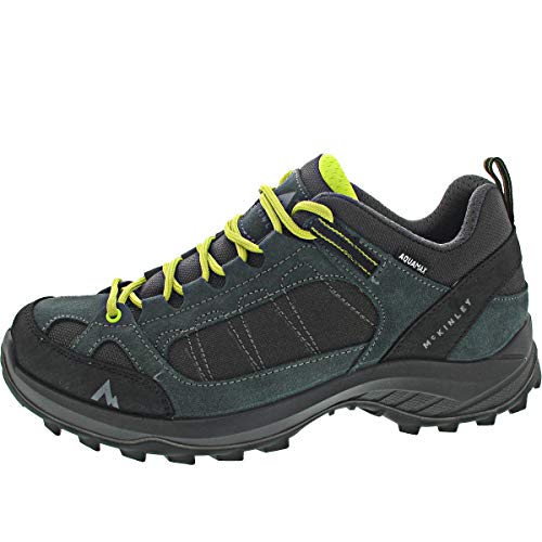 McKINLEY Herren Travel Comfort AQX Leichtathletik-Schuh, Anthracite/Green Fo, 48 EU von Mc Kinley