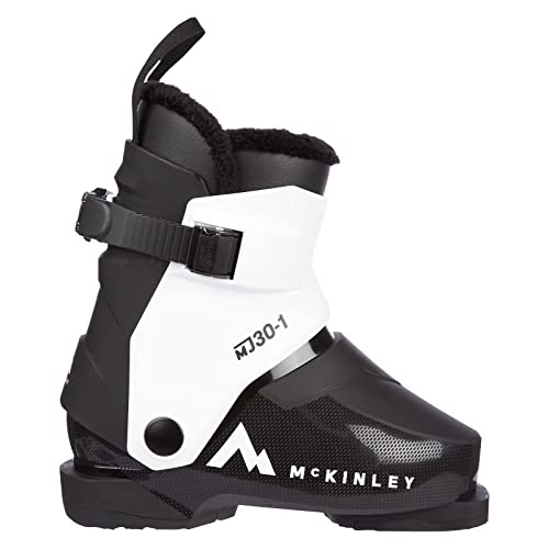 McKINLEY Jungen Unisex Kinder Mj30 Skischuhe, Black/White, 18 EU von Mc Kinley