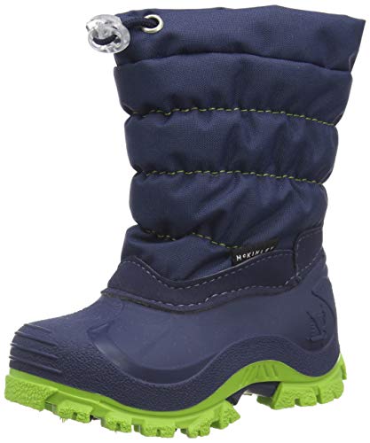 McKINLEY Unisex-Kinder Après-Stiefel Jules Schneestiefel, Blau (Blue Dark/Green 902) von Mc Kinley