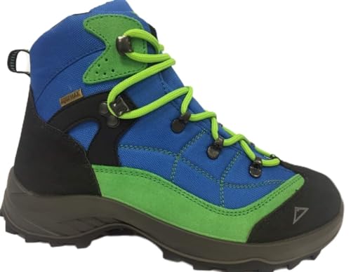 McKINLEY Unisex-Kinder Multifunktionsschuh Eifel AQX Jr. Trekking-& Wanderstiefel, Blau (Blue Royal/Green/Bla 900), 29 EU von Mc Kinley