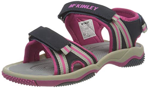 McKINLEY Unisex-Kinder Reece II Trekking-& Wanderhalbschuhe, Blau (Navy Dark/Pink Dark 913) von Mc Kinley