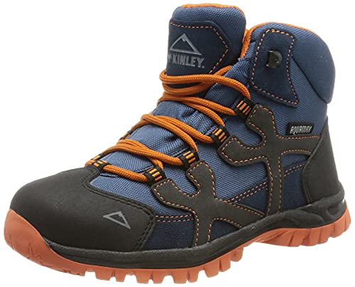 McKINLEY Unisex-Kinder Santiago Pro Aquamax Trekking-& Wanderstiefel, Grau (Anthracite/Blue Raya 904) von Mc Kinley