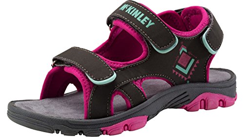 McKINLEY Unisex-Kinder Tarriko III Trekking-& Wanderhalbschuhe, Grau (Anthracite/Pink/Mint 911) von Mc Kinley