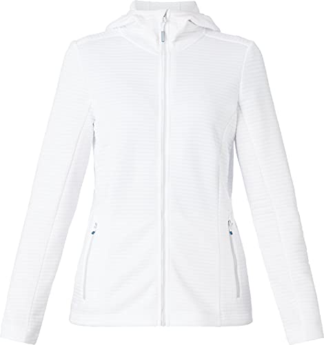 McKinley Damen Aami Jacke, Melange/White/Grey, 42 von Mc Kinley