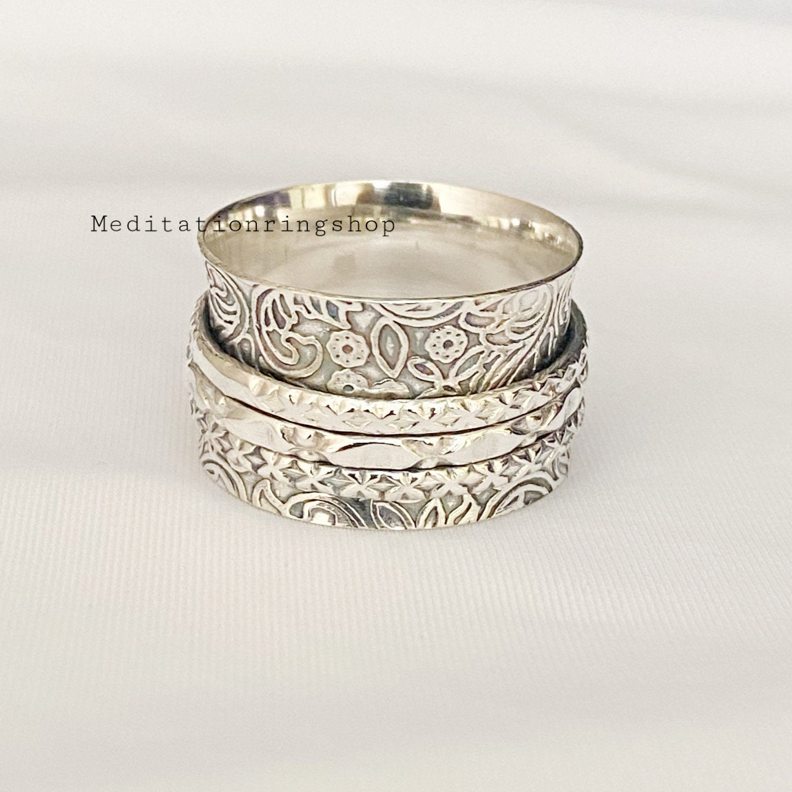 925 Sterling Silver Ring, Spinner Ring Handmade , Christmas Gift Women Wedding Boho For Her 925 Sterling Silver Ring, Spinner Ring Handmade , Christmas Gift Women Wedding Boho For Her von Silverjewellery30