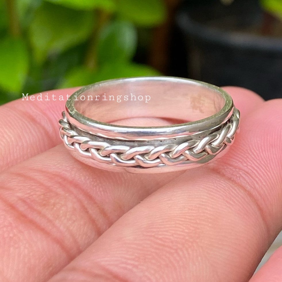 Designer 925 Sterling Silver Spinner Ring, Handmade Statement Women Thumb Gift-Her, Gift For Christmas Surprise Designer 925 Sterling Silver Spinner Ring, Handmade Statement Women Thumb Gift-Her, Gift For Christmas Surprise von Silverjewellery30