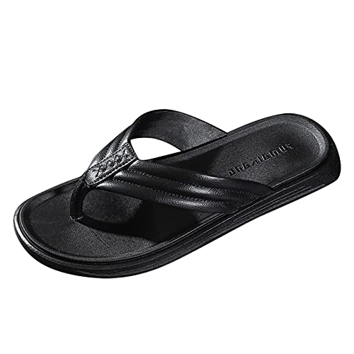 Flip Flops Herren Clogs Outdoor Clogs Mit Fersenriemen Offener Frühlings Schuhe Coole Hausschuhe 2024 New Mittelgroße Keilabsatz Pumps Sliders Hausschuhe Zehentrenner Sandalen von Meggsnle