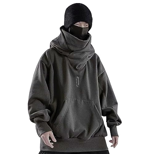 Hoodie Herren Oversize Sweatshirt 3D-Buchstaben Y2K Casual Streetwear Basic Langarm Classic Pullover Sportbekleidung Techwear Kapuzenpullover Hip Hop Unisex Mit Kapuze Männer Geburtstagsgeschenk von MeiLyviba