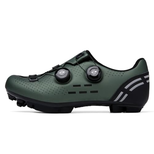 Mateju Fahrradschuhe Herren und Damen, Bunt Unisex Rennradschuhe Atmungsaktive MTB Schuhe Radschuhe MTB Leichte Mountainbike Schuhe Urlaub Rennrad Schuhe SPD Kompatibel von Meiju