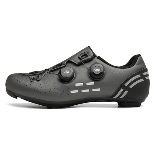 Mateju Fahrradschuhe Herren und Damen, Schwenken Unisex Rennradschuhe Atmungsaktive MTB Schuhe Radschuhe MTB Leichte Mountainbike Schuhe Urlaub Rennrad Schuhe SPD Kompatibel von Meiju