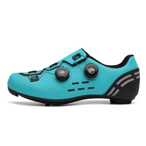 Mateju Fahrradschuhe Herren und Damen, Schwenken Unisex Rennradschuhe Atmungsaktive MTB Schuhe Radschuhe MTB Leichte Mountainbike Schuhe Urlaub Rennrad Schuhe SPD Kompatibel von Meiju