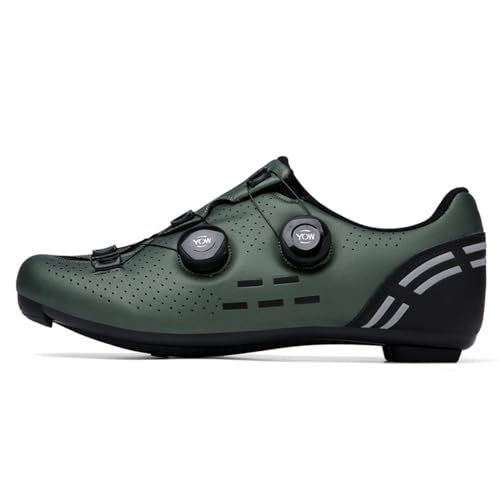 Mateju Fahrradschuhe Herren und Damen, Schwenken Unisex Rennradschuhe Atmungsaktive MTB Schuhe Radschuhe MTB Leichte Mountainbike Schuhe Urlaub Rennrad Schuhe SPD Kompatibel von Meiju