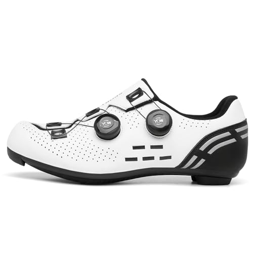 Mateju Fahrradschuhe Herren und Damen, Schwenken Unisex Rennradschuhe Atmungsaktive MTB Schuhe Radschuhe MTB Leichte Mountainbike Schuhe Urlaub Rennrad Schuhe SPD Kompatibel von Meiju