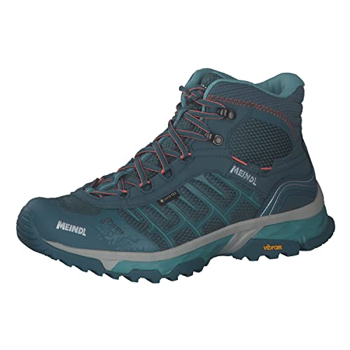 Meindl Damen Wanderschuhe Finale Lady Mid GTX 4702 Smaragd/Orange 39.5 (UK 6) von Meindl