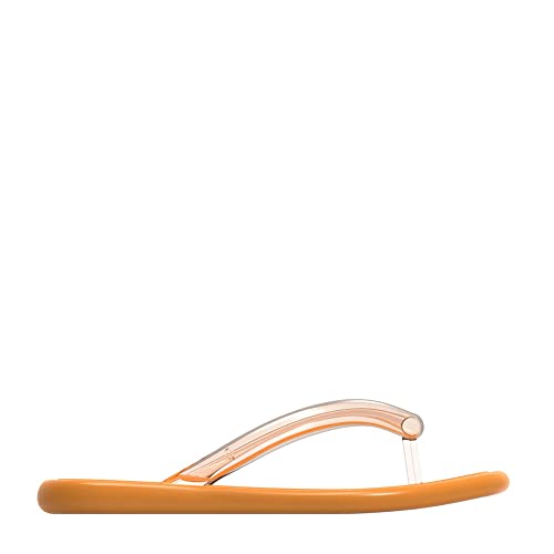 melissa Damen Airbubble Flip Flop Ad Flache Sandale, orange, 39 EU von Melissa