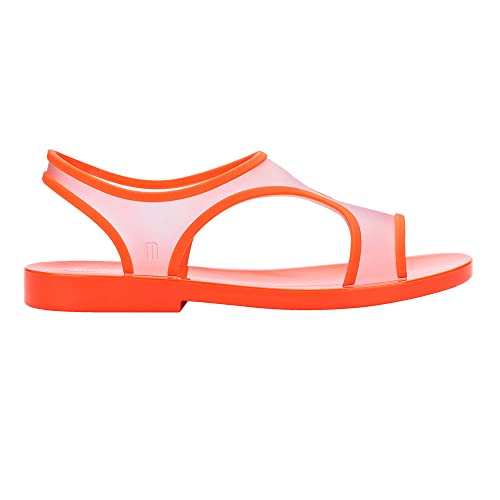 melissa Damen Bikini AD Flache Sandale, orange, 40 EU von Melissa