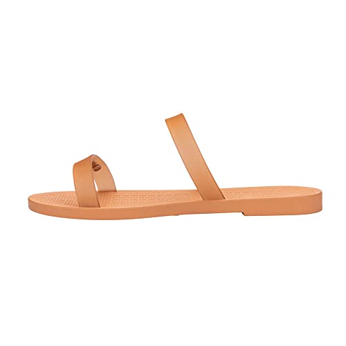 melissa Sun Torrance AD, flache Damen-Sandalen, Orange, 41 EU, orange, 41/41.5 EU von Melissa