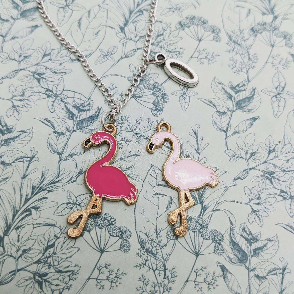 Flamingo Halskette, Vogel Schmuck, Liebhaber Geschenke, Kinder Tier Tierliebhaber Personalisierte von Melspridejewellery