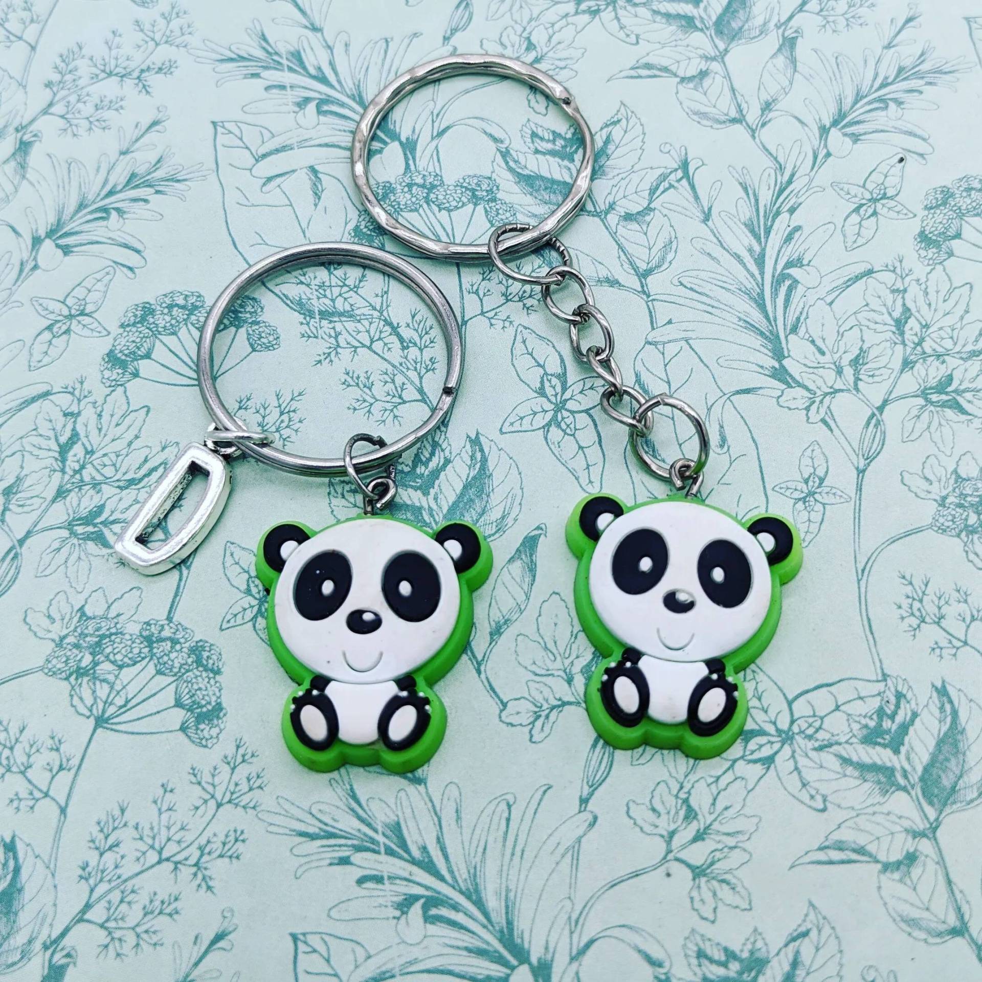 Panda Schlüsselanhänger, Liebhaber Geschenke, Accessoires, Taschen Charm, Kinder Tasche Charm, Geheimer Weihnachtsmann, Tier Schlüsselbund, Bff von Melspridejewellery