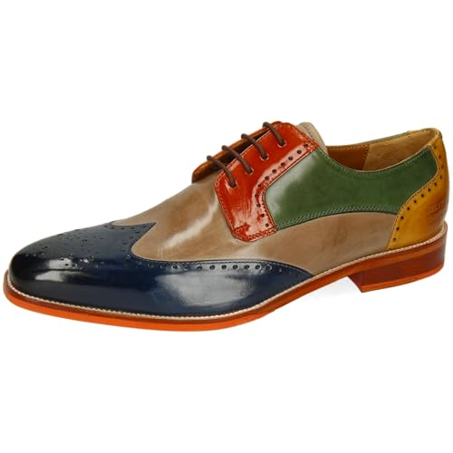 Melvin & Hamilton Derby Schuhe Herren Jeff 14 Multi 41 von Melvin & Hamilton