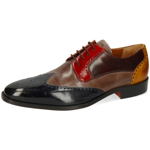 Melvin & Hamilton Derby Schuhe Herren Jeff 14 Multi 44 von Melvin & Hamilton