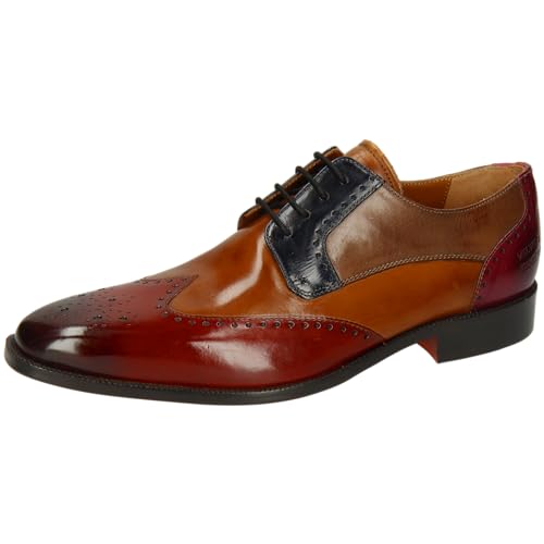 Melvin & Hamilton Derby Schuhe Herren Jeff 14 Multi 47 von Melvin & Hamilton