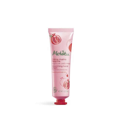 Melvita – Glättende Handcreme – Nährt und schützt – 99% natürlich – Bio-zertifiziert – Vegane Formel – Für reife Hände – Tube 30 ml von メルヴィータ