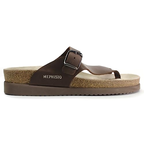 Mephisto Damen Helen Leder Dark Brown Sandalen 38 EU von Mephisto