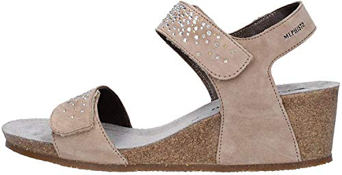 Mephisto Damen Sandaletten 12218 Maria grau 415628 von Mephisto