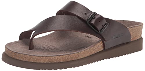 Mephisto Womens Helen Brown Leather Sandals 38 EU von Mephisto