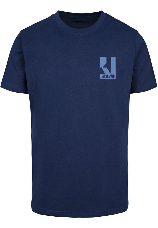 Merchcode T-Shirt Merchcode Herren Lewis Capaldi - Tour grabsheet 3 T-Shirt (1-tlg) von Merchcode