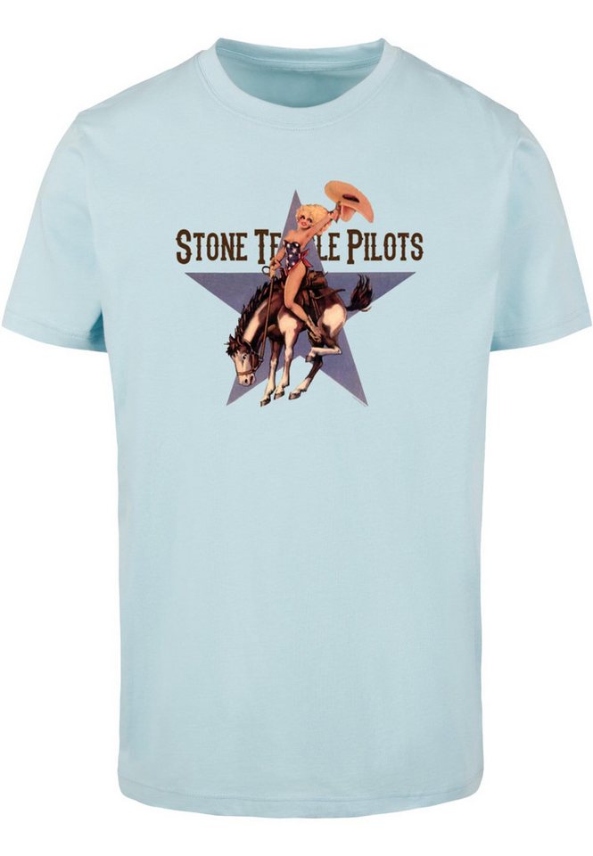 Merchcode T-Shirt Merchcode Herren Stone Temple Pilots - Cowgirl T-Shirt (1-tlg) von Merchcode