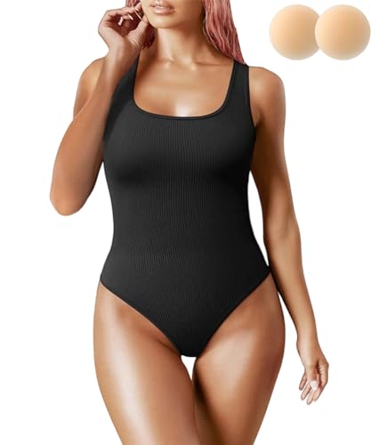 Merlvida Body Damen Stark Formend Shapewear Damen Bauchweg Effektive Bodysuit Women Shaper mit Shaping Effekt und Komfort von Merlvida