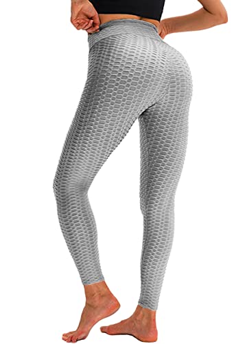 Merlvida Sport Leggings Damen High Waist, Anti Cellulite Push up Leggins Blickdicht mit Bauchkontrolle von Merlvida