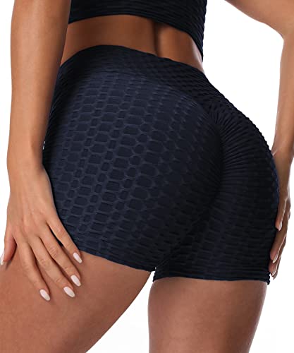 Merlvida Sport Leggings Damen High Waist, Anti Cellulite Push up Leggins Blickdicht mit Bauchkontrolle - Weich Elastisch Yogahose Sporthose Damen, Slim Sportleggins Boom Booty Leggings für Damen von Merlvida