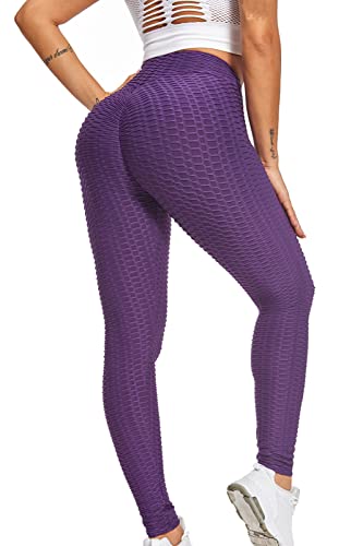 Merlvida Sport Leggings Damen High Waist, Anti Cellulite Push up Leggins Blickdicht mit Bauchkontrolle - Weich Elastisch Yogahose Sporthose Damen, Slim Sportleggins Boom Booty Leggings für Damen von Merlvida