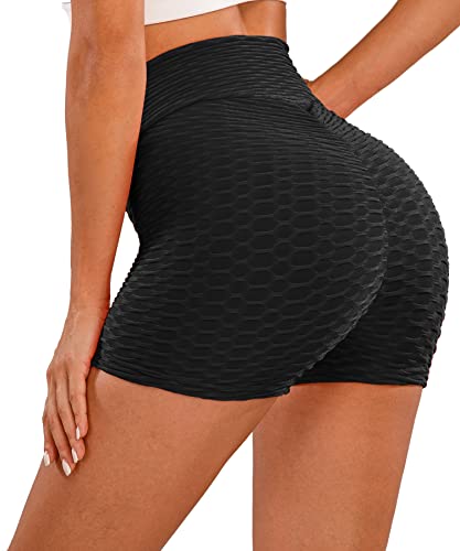 Merlvida Sport Leggings Damen High Waist, Anti Cellulite Push up Leggins Blickdicht mit Bauchkontrolle - Weich Elastisch Yogahose Sporthose Damen, Slim Sportleggins Boom Booty Leggings für Damen von Merlvida