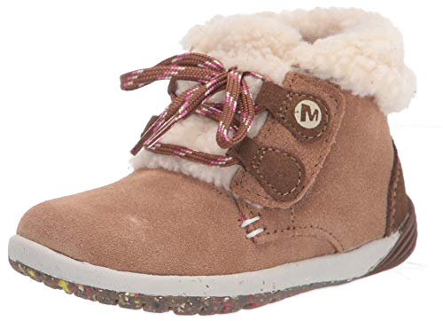 Merrell Bare Steps Cocoa Fashion Boot, Chestnut, 5.5 Wide US Unisex Little_Kid von Merrell