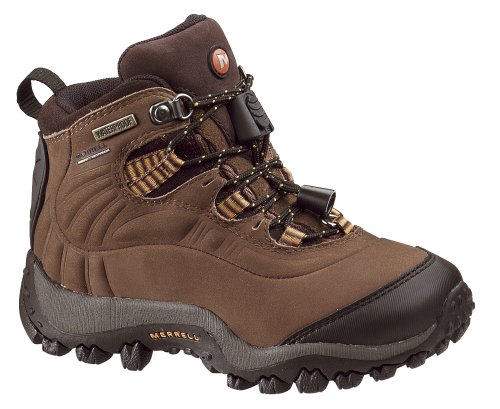 Merrell Chameleon Thermo Mid WP Kids, Kinderstiefel, EU 32, brown von Merrell