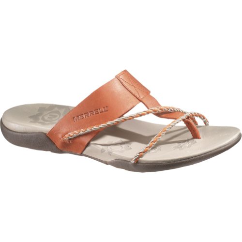 Merrell Damen Amber Zehentrenner, Orange (Lychee) von Merrell