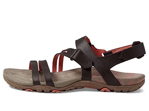 Merrell Damen Sandspur Rose Convert Sandalen, Espresso Koralle, 37 EU von Merrell