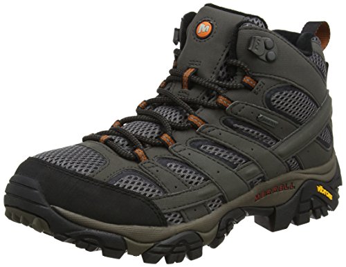 Merrell Herren Moab 2 Mid Gtx Trekking- & Wanderstiefel, Beluga, 47 EU von Merrell